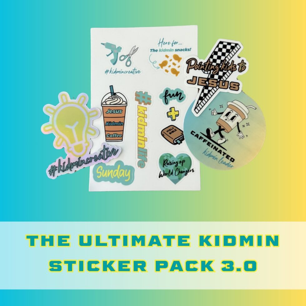 Ultimate Kidmin Sticker Pack 3.0 | KidMin Corinne