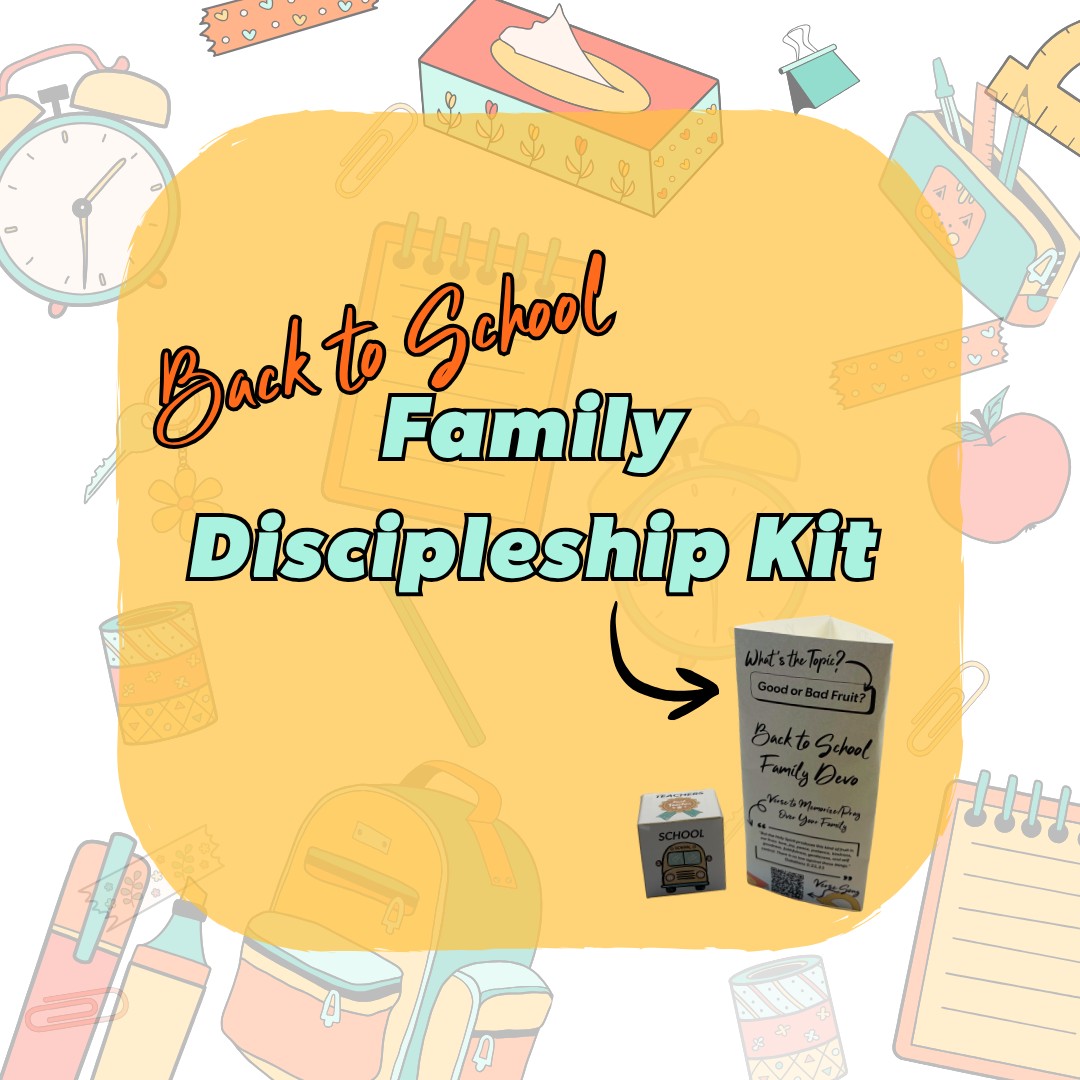 Back to School Family Discipleship Kit Square Website